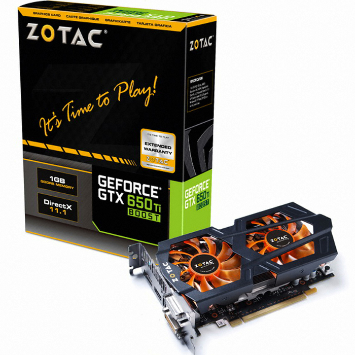 ZOTAC 지포스 GTX650 Ti BOOST D5 1GB_이미지