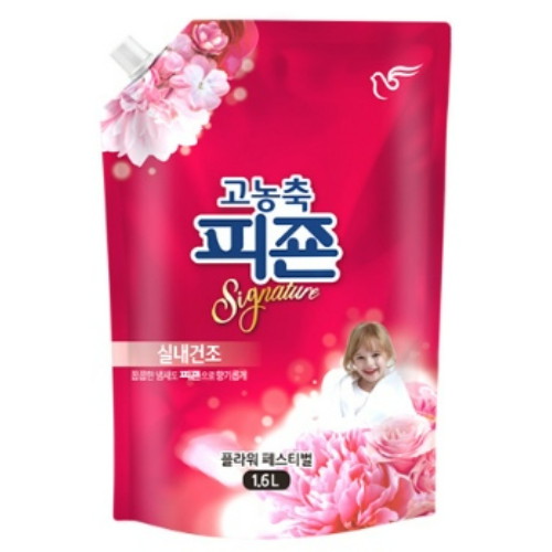 피죤 시그니처 플라워페스티벌 리필 1.6L (8개)_이미지