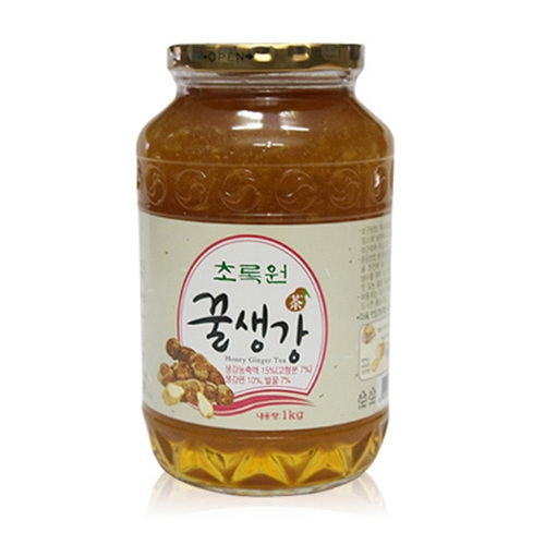 초록원 꿀생강차 1kg (1개)
