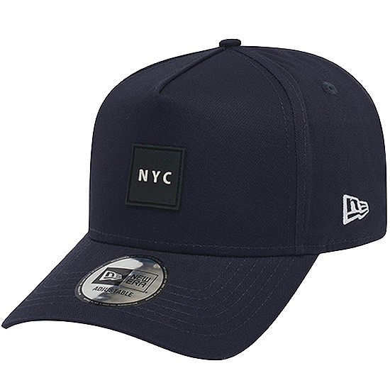 뉴에라 K프레임 NYC 블랙 러버로고 볼캡 12359598_이미지