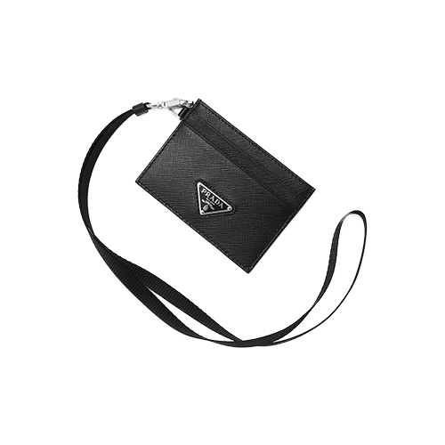 로고 플라크 랜야드 카드홀더 2MC087 QHH F0002