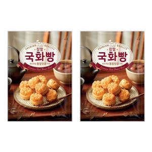 한성기업 찹쌀 국화빵 300g (2개)_이미지
