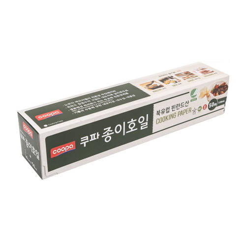 쿠파 종이호일 30cm x 50m이미지입니다. 누르면 해당 게시물로 새창이동합니다.