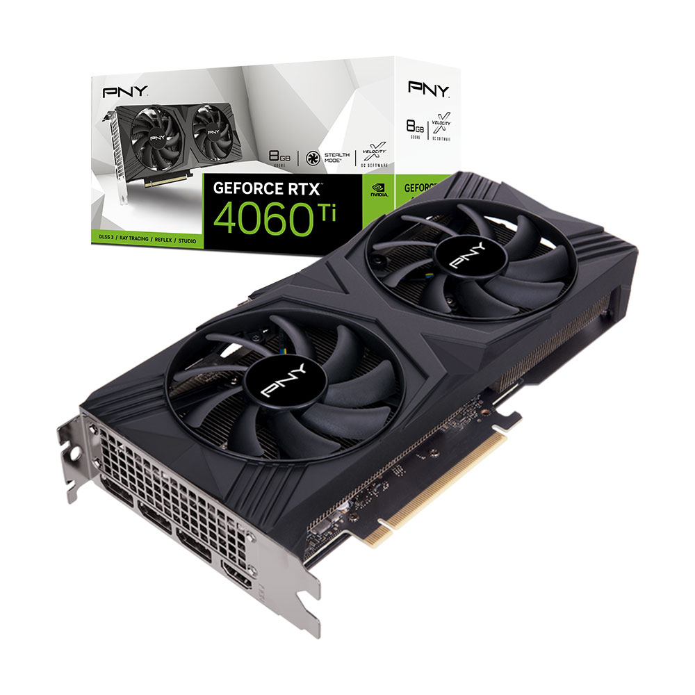 PNY 지포스 RTX 4060 Ti VERTO D6 8GB Dual 제이씨현_이미지
