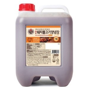 CJ제일제당 백설 매콤 돼지불고기 양념 10kg (1개)