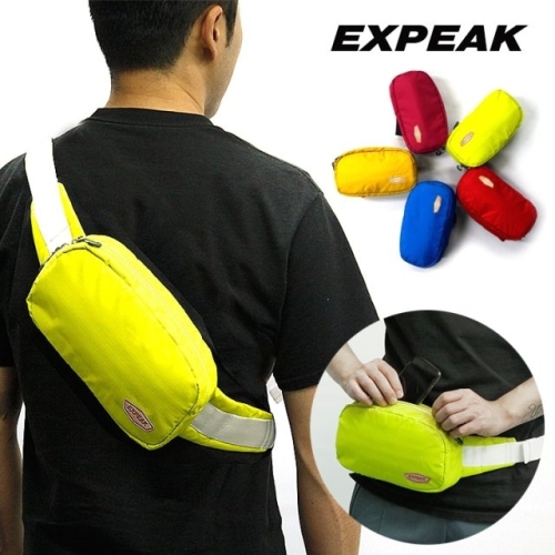 엑스피크 웨이스트백 T-1 카키그레이 240 x 135 x 65 mm_이미지