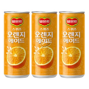 롯데칠성음료 델몬트 오렌지스퀴즈 240ml (15개)_이미지