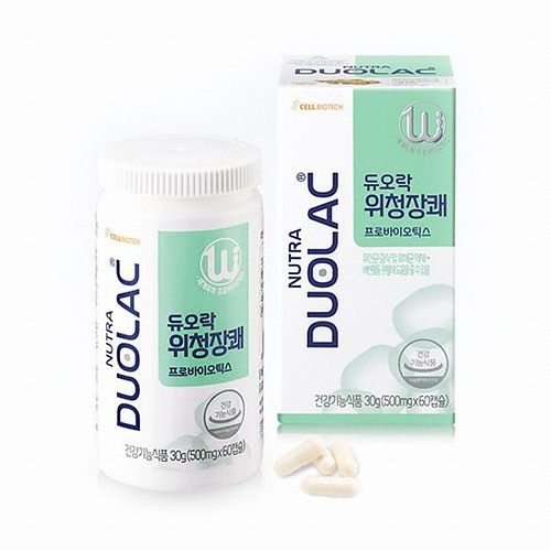 듀오락 듀오락 위청장쾌 500mg x 60캡슐 3개_이미지