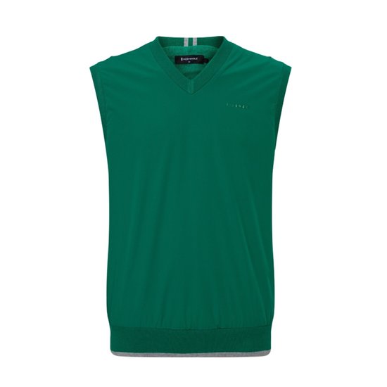 골프조끼 CO 우븐 하이브리드 스웨터 베스트 WMP26K52G9