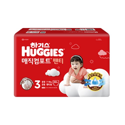 하기스 2024 매직컴포트 팬티형 3단계-공용 (180매)_이미지