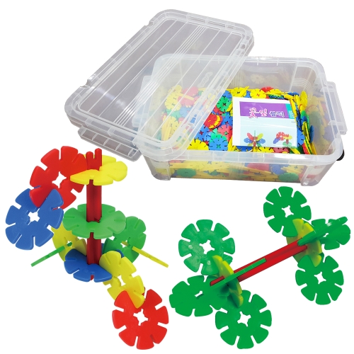  E3꽃잎블럭 600pcs 아기장난감 유아블럭 어린이집선물