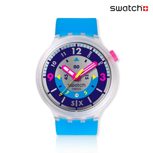 스와치 남녀공용 NEON HIELO_SB01K400