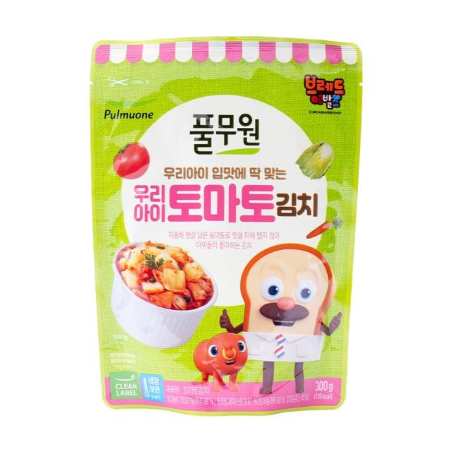 풀무원 우리아이 토마토김치 300g