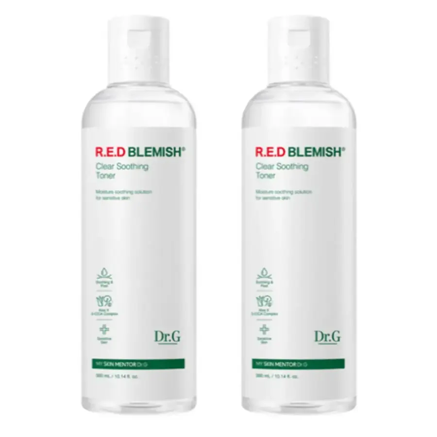 닥터지 레드 블레미쉬 클리어 수딩 토너 300ml (2개)_이미지