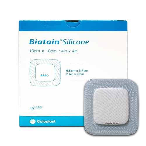 바이아테인 실리콘 10 10 Cm COLOPLAST BIATAIN SILICONE 1개