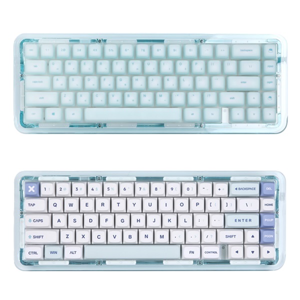 아쿠아67 유무선 기계식 + 젤리푸딩 키캡