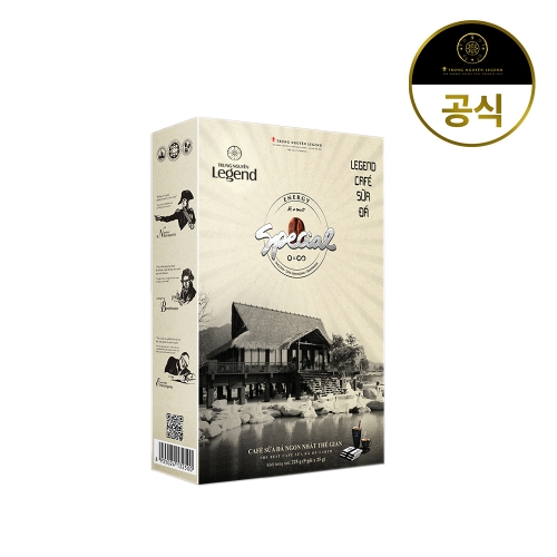 쭝웬 G7 연유커피 수아다 베트남 원두 커피 믹스 스틱 9개입 (1개)_이미지