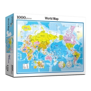 퍼즐라이프 직소퍼즐 풍경 명화 세계지도 1000피스 PL1134_이미지