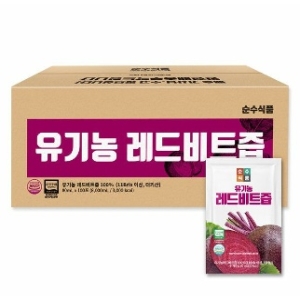 순수식품 유기농 레드 비트즙 100포 실속형_이미지