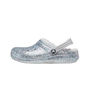 나이키 CROCS 클래식 라인드 글리터 클로그 키즈 털 크록스 207463-3UW_IC