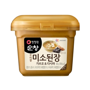 대상 청정원 미소된장 가쓰오다시마 450g 1개_이미지