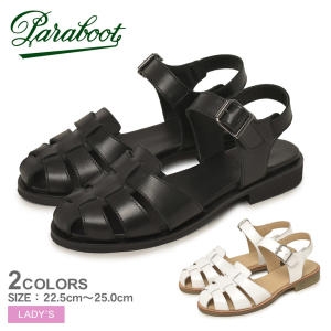 빌바오 PARABOOT 글루카 샌들 여성 BILBAO CHASSE 233712 233716 샌들 가죽