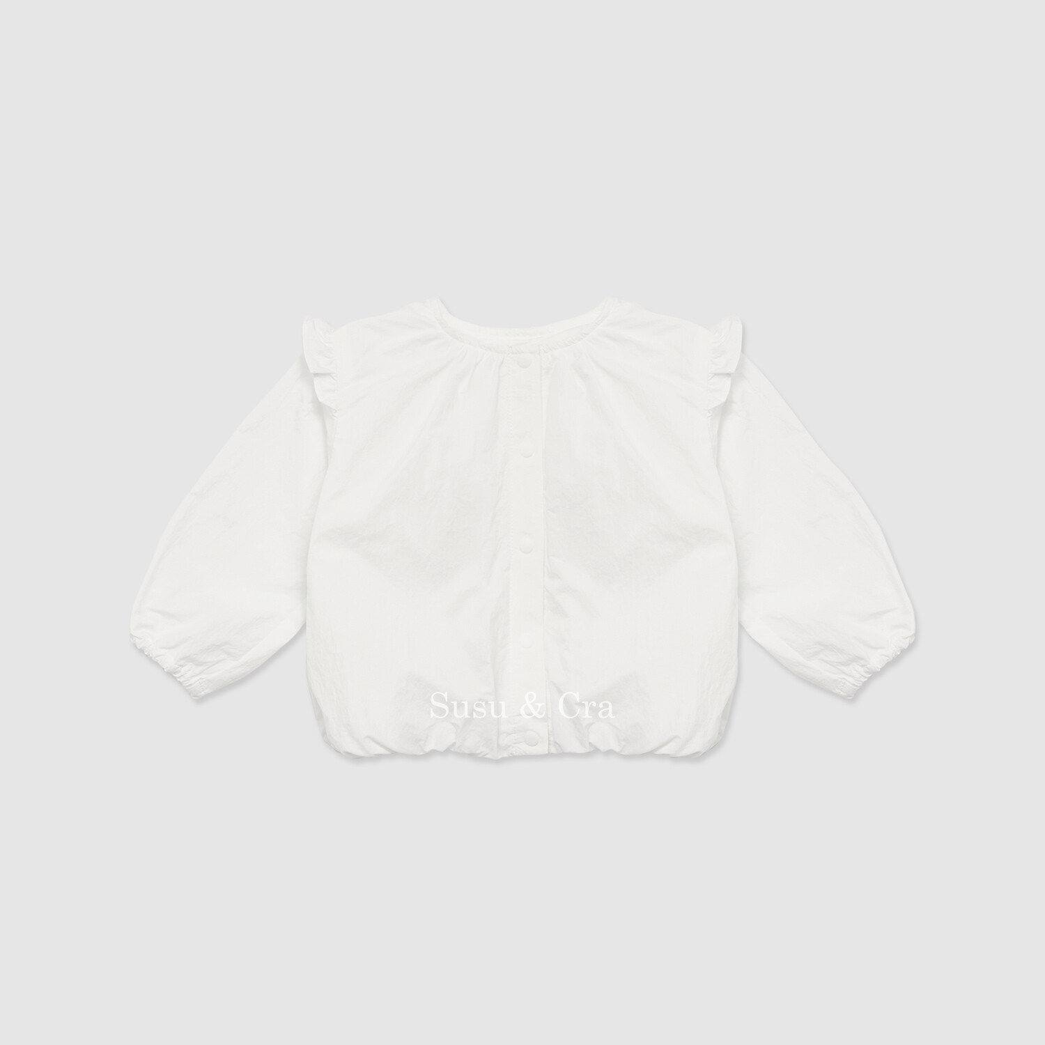  슈슈앤크라 mini 네일로아 바람막이 점퍼 바닐라화이트 025202FDC01VW 025202FDC01VW