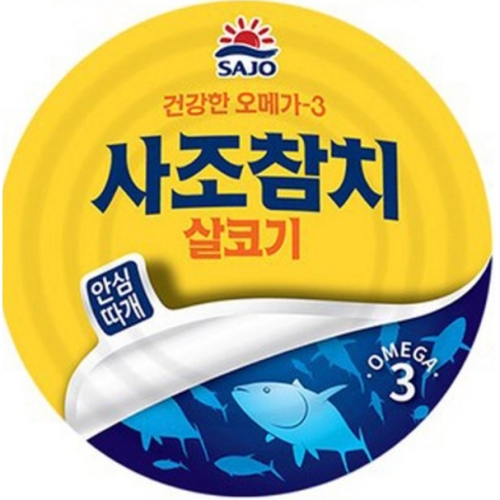 사조대림 살코기 참치 안심따개 135g (2개)
