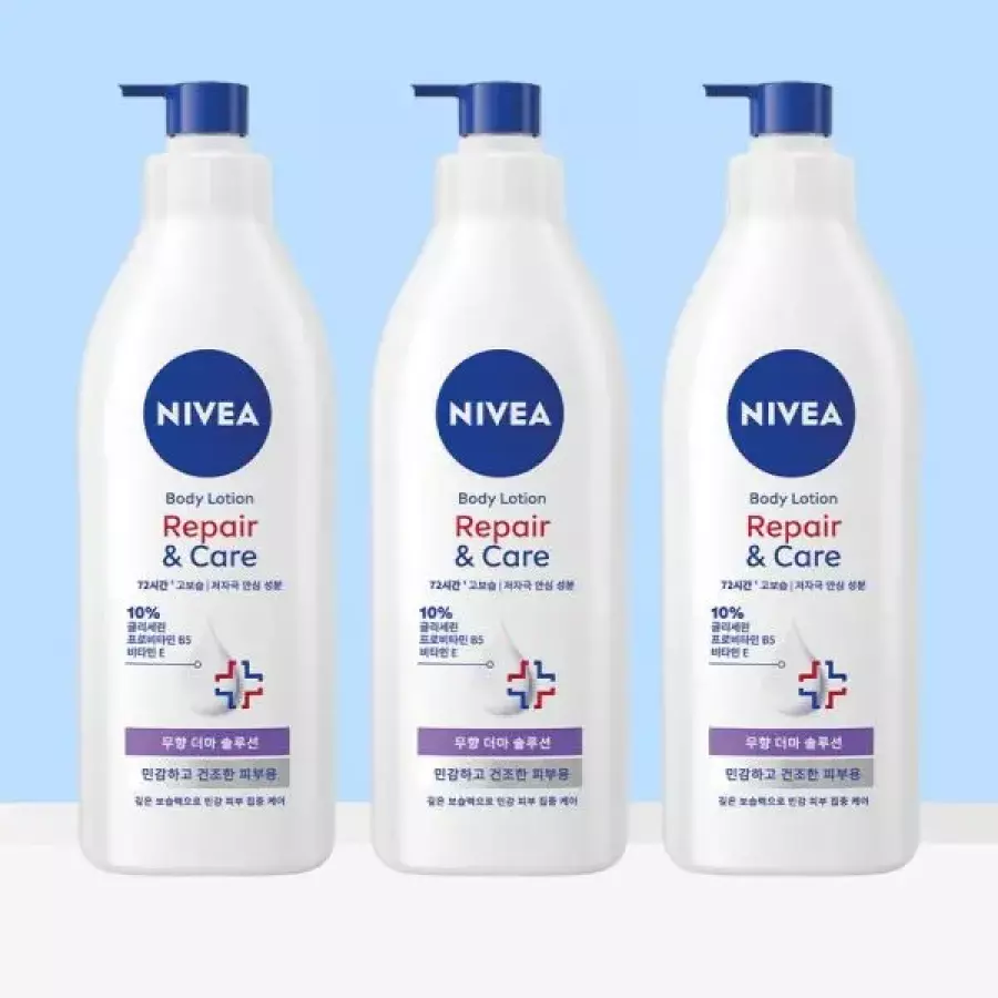 니베아 더마 리페어 앤 케어 바디로션 400ml