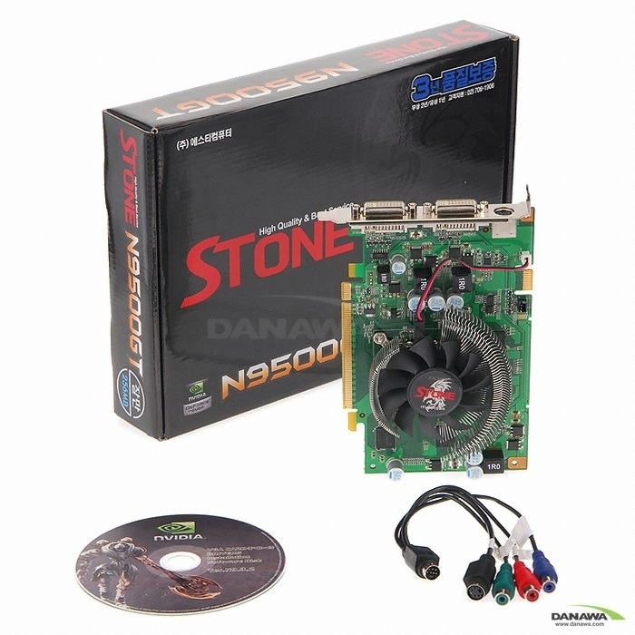 STCOM 지포스 9500GT STONE N9500GT 256MB 잘만_이미지