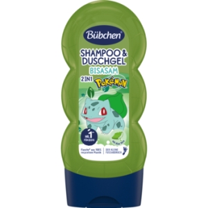 뷔센 어린이 2in1 샴푸 & 샤워젤 포켓몬 이상해씨 230ml