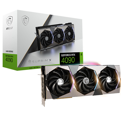 [RTX4090 24G] MSI ������ RTX 4090 ������ X D6X 24GB Ʈ����������3S x 2