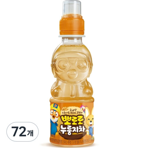 팔도 뽀로로 누룽지차 220ml (72개)