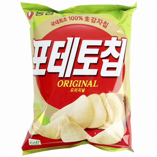 농심 포테토칩 오리지널 60g (16개)_이미지