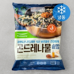 풀무원 곤드레나물 솥밥 200g 2개 + 소스 12g 2개 냉동 424g