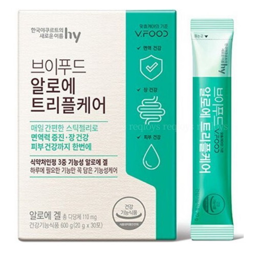에치와이(HY) 브이푸드 알로에 트리플케어 30포이미지입니다. 누르면 해당 게시물로 새창이동합니다.