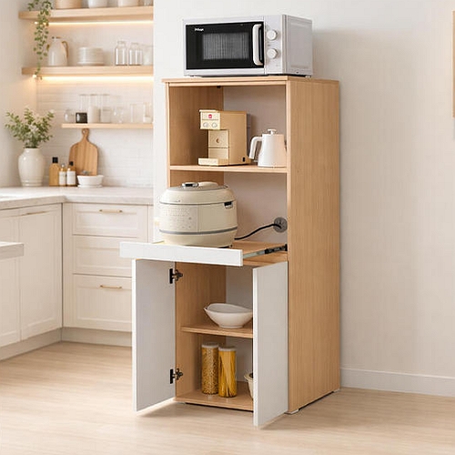 바이탈버브 카리브 광파 주방 수납장 렌지대 1500_이미지