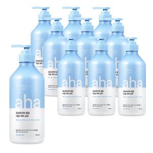 더마앤모어 AHA 쿨링 비듬 케어 샴푸 600ml (10개)_이미지