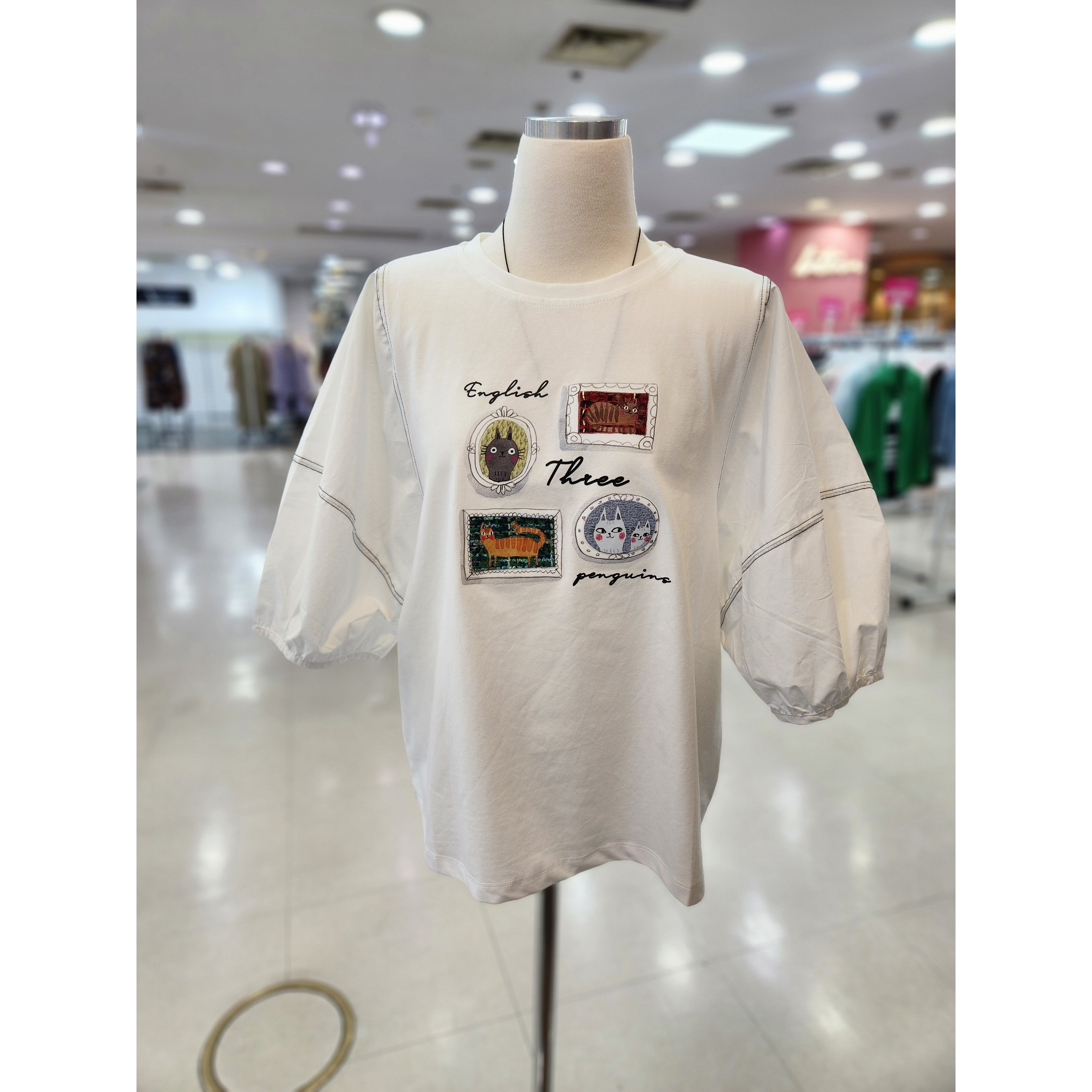 포토캣티셔츠 M26M4T124_SH