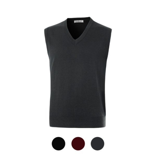 파파브로 남성 클래식 브이넥 니트 조끼 LMD-VEW-V999299