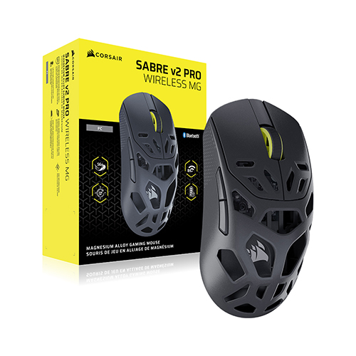 CORSAIR 세이버 v2 PRO MG 무선 게이밍 (블랙)_이미지