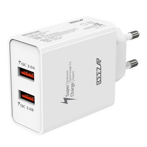 플로피 beezap 36W 2포트 충전기 BZQ-DUAL36W