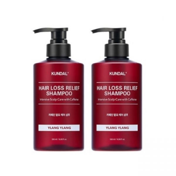 쿤달 카페인 탈모 샴푸 일랑일랑 500ml (2개)_이미지
