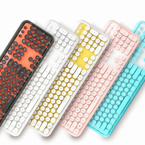 아이리버 BUBBLE IR-K10 유선 키보드 (화이트)