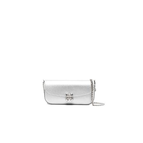 알렉산더맥퀸 스몰 스컬 플라워 숄더 백 85176317HII T