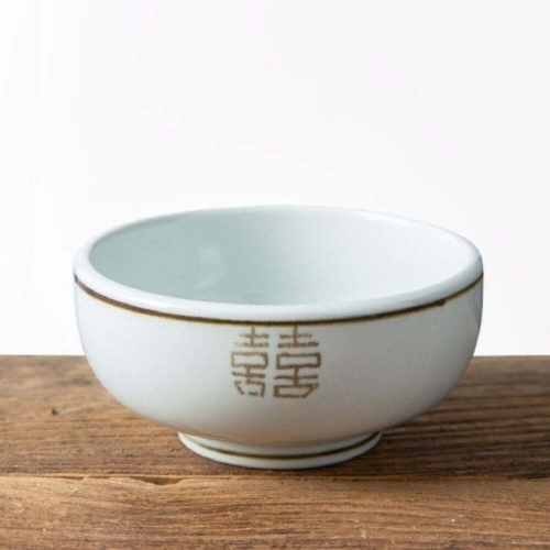 이진 희고백자 대접 대 14.5cm_이미지