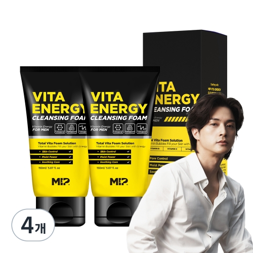미프 비타 에너지 클렌징폼 150ml (4개)_이미지