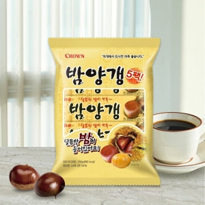 크라운제과 크라운 밤양갱 50g 5입 2개