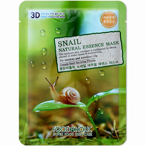 푸드어홀릭 스네일 내추럴 에센스 마스크시트