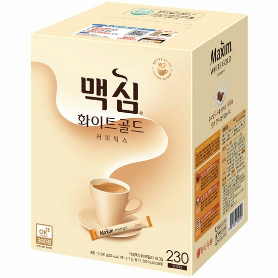 화이트골드 커피믹스 스틱 230T